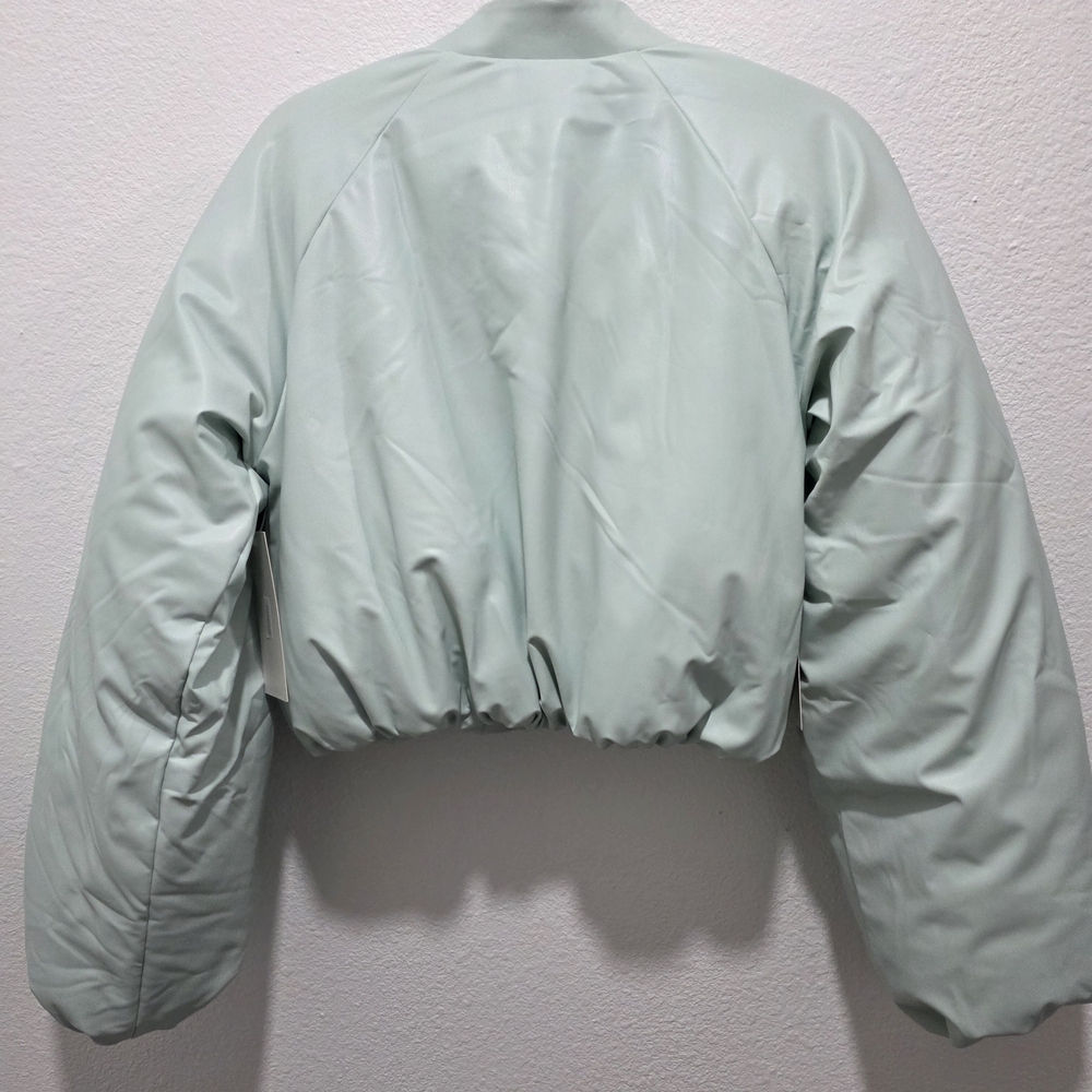 Double Zero Light Green Puffer Jacket - image 2